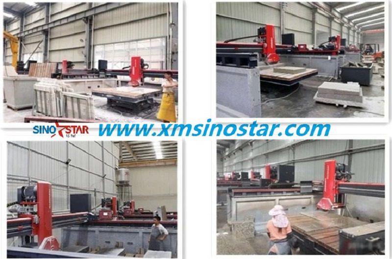P2-Granite Bridge Saw for stone cutting Project(001)