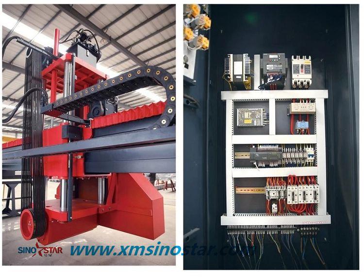 P1-Details of Marble Granite Stone Block Cutter(001)