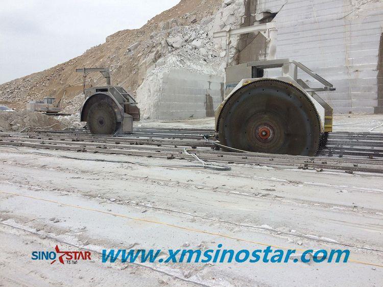 p1-Double blades quarry cutting mining machine(001)