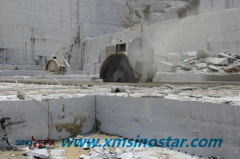 p3-double blades stone mining machine product