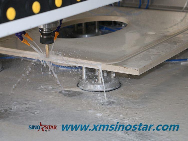 P1-CNC Counter top stone working center