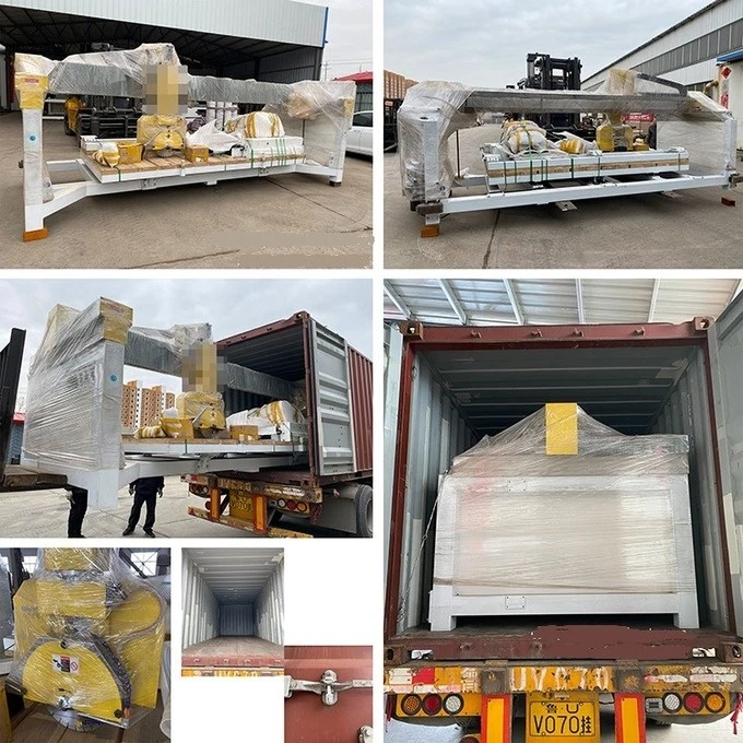 5 axis marble cutting machine packing and loading 5 axis marble cutting machine packing and loading