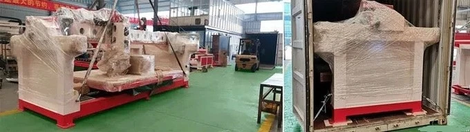 CNC Stone Tile Cutter packing and loading
