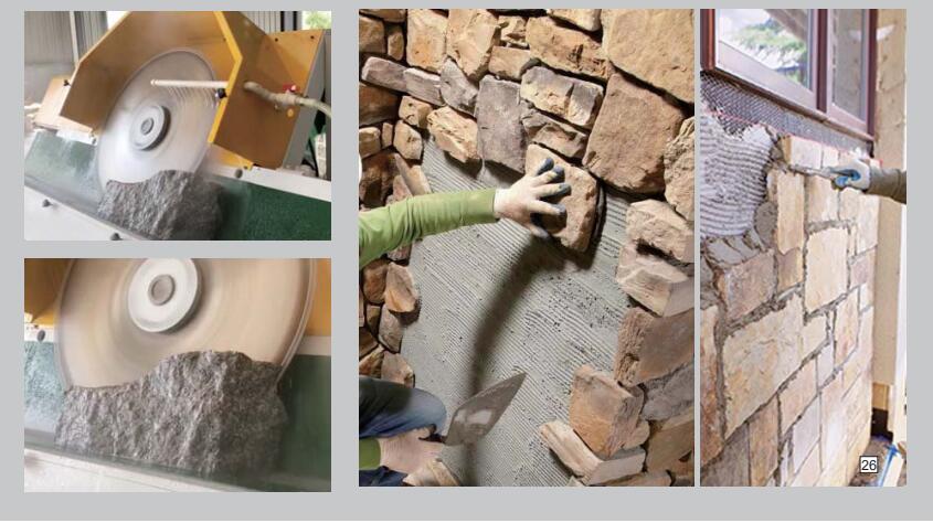 Thin Stone Veneer Wall Cladding Machine Thin Stone Veneer Wall Cladding Machine