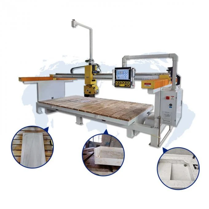 CNC Bridge Saw with camera CNC Bridge Saw with camera
