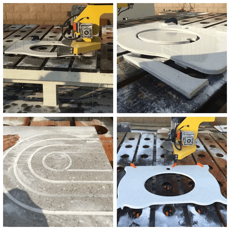 countertop cut by CNC Granite Cutting Machine countertop cut by CNC Granite Cutting Machine