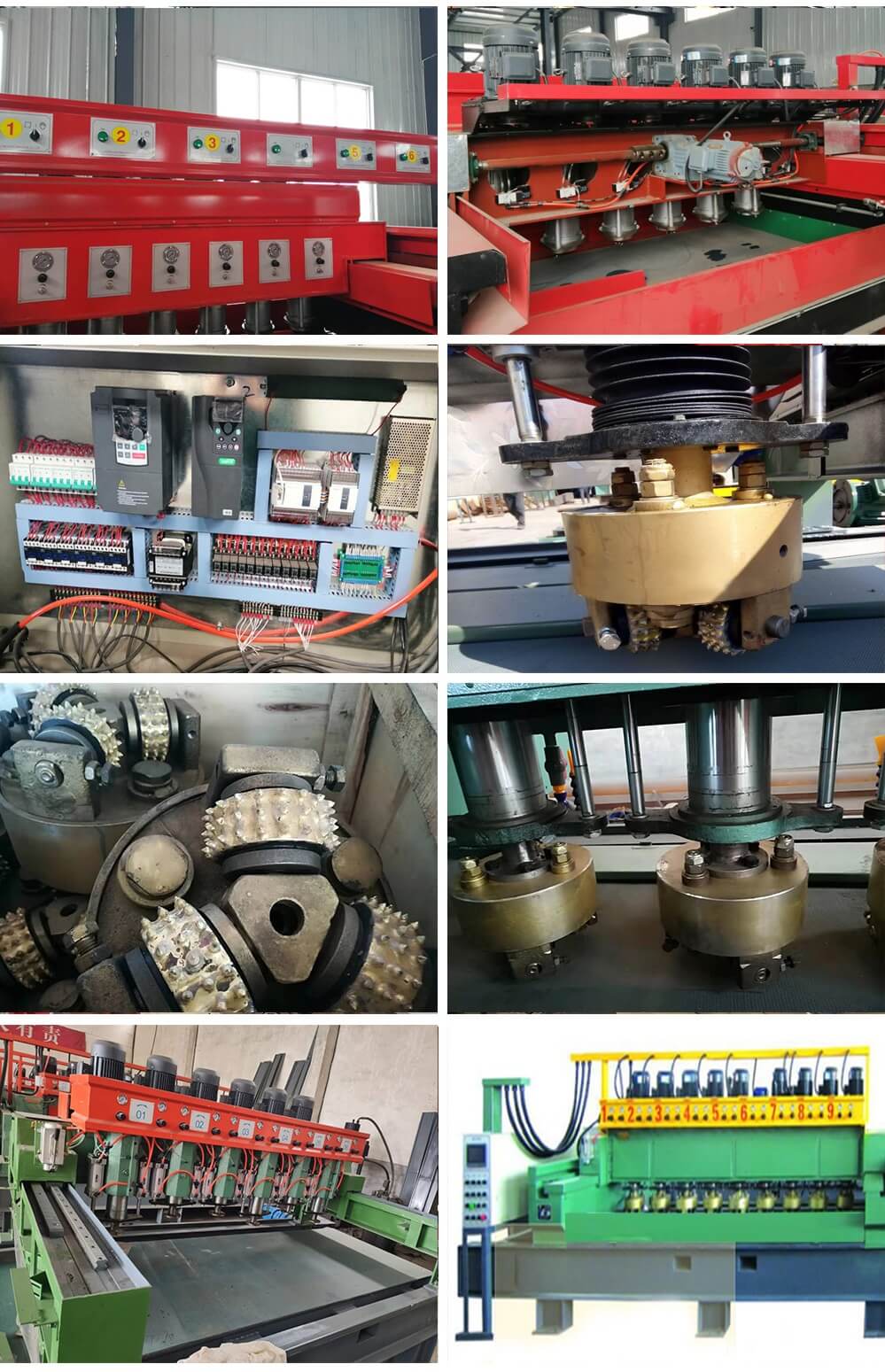 Automatic Stone Bush Hammering Machine Details Automatic Stone Bush Hammering Machine Details