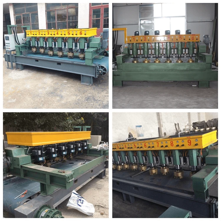 Details of stone bush hammering machine Details of stone bush hammering machine