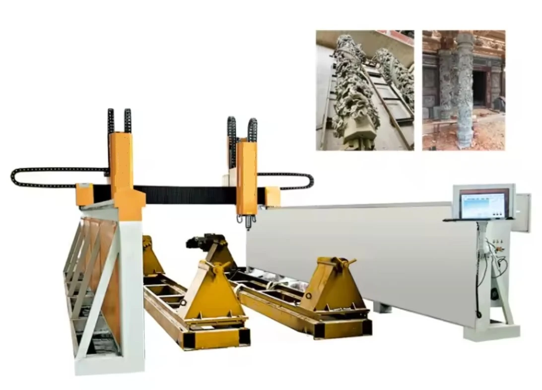 column stone carving engraving machine column stone carving engraving machine