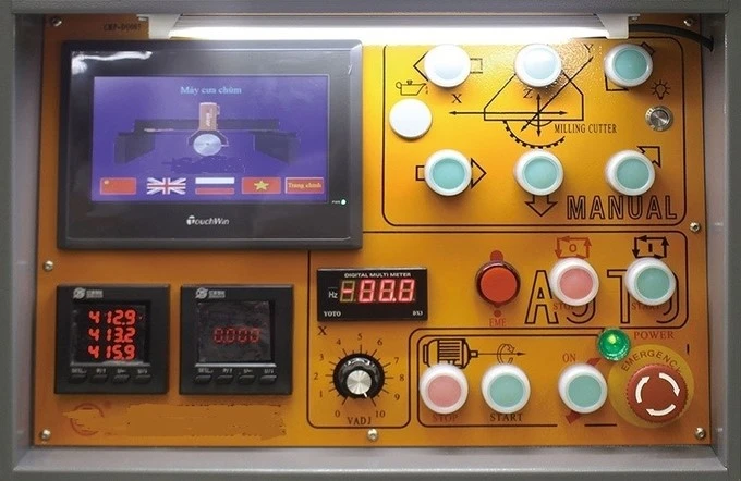 Marble Block Cutter Control Panel Marble Block Cutter Control Panel