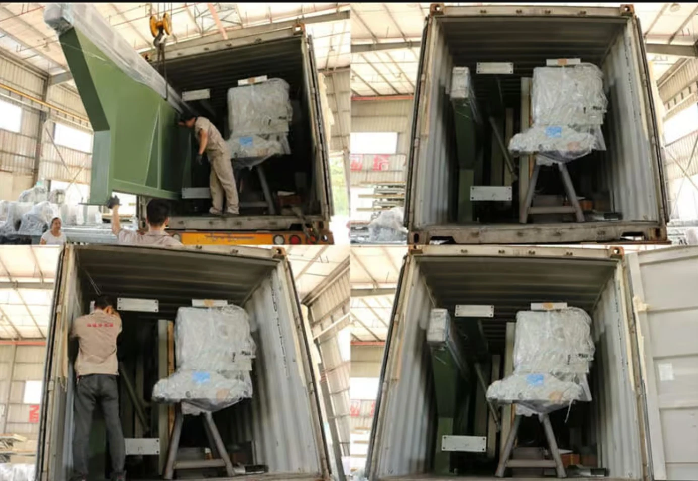 Monoblock Bridge Saw Packing and Loading - 2 Monoblock Bridge Saw Packing and Loading - 2