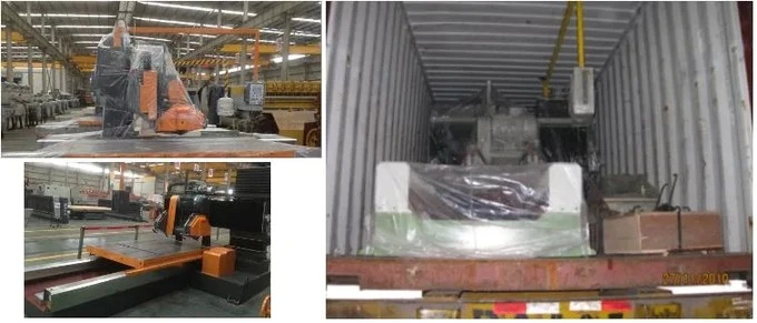 Stone Profiling Machine packing and loading