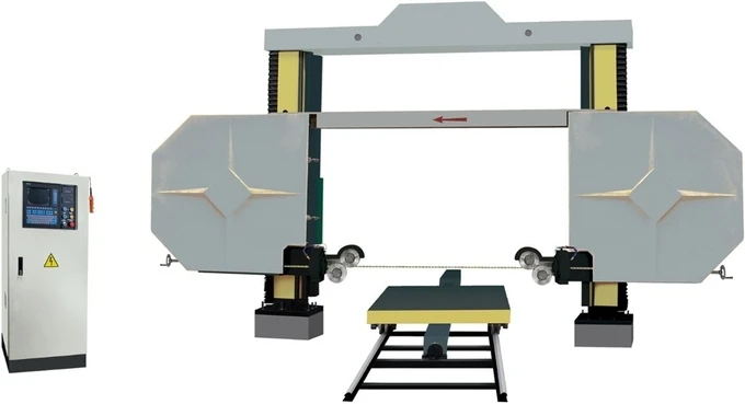marble granite Stone wire saw profiling shaping machine marble granite Stone wire saw profiling shaping machine