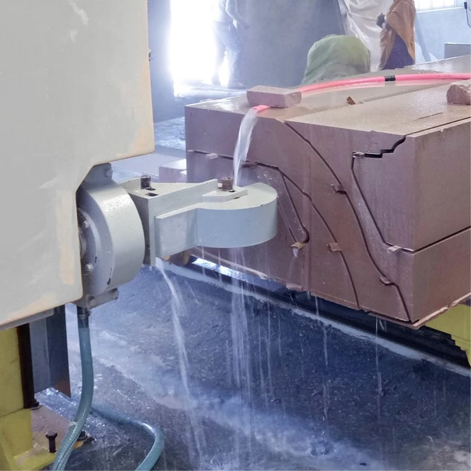 Stone wire saw profiling shaping machine for granite Stone wire saw profiling shaping machine for granite
