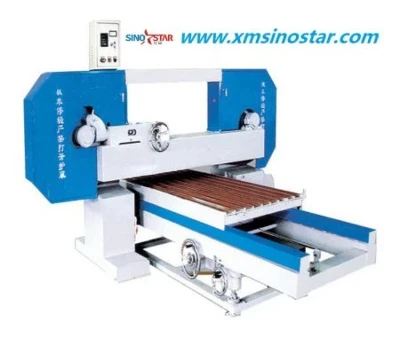 What is the best way to cut thick wood on a band saw machine?